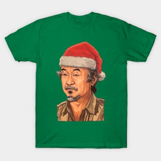 mr miyagi christmas T-Shirt